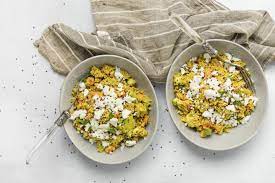 Lasst euch die kombination gurke, avocado und dill nicht entgehen, sie ist einfach göttlich! Couscous Salad With Feta And Sweet Potato Recipe Kotanyi