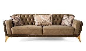 Alexus Uclu Koltuk Kapitoneli Furniture Love Seat Decor