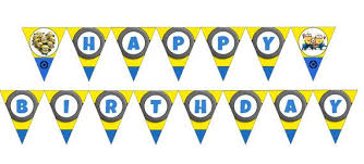 Customizable Despicable Me Minion Banner Pdf Printable File Minion Birthday Minion Party Minions