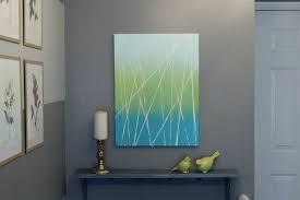 Tableau Abstrait Dans La Salon En 25 Idees De Deco Murale Tableau Abstrait Abstrait Art Diy
