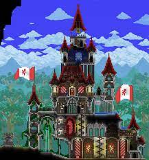 Refurbished Castle Terraria Castle Terraria House Design Castle Plans