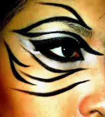 Zebra Eye Zebra Make Up Tiger Make Up Zebra Schminken