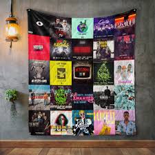 30% off phone cases through april 30. Bad Bunny Album Covers Quilt Blanket Doveprints