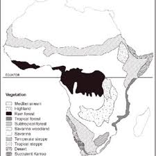 Inset map of the western portion of the aleutian islands. Map Of Sub Saharan Africa Showing Broad Distribution Of Vegetation Download Scientific Diagram