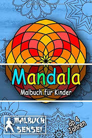 1001 ideen und bilder zum thema mandala blumen. Mandala Malbuch Fur Kinder Ab 4 Jahren 25 Wunderschone Mandalas Zum Kreativ Sein Ausdrucken Und Spass Haben Taschenbuch German Edition Sensei Malbuch 9798600330610 Amazon Com Books