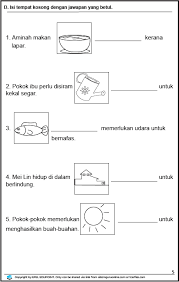 Antara lakaran burung berikut, yang manakah dilukis dengan tepat dan kemas? Soalan Sains Tahun 1