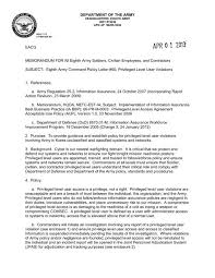 All letters » letter of reprimand army. Privileged Level User Violations Eighth Army