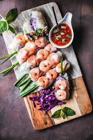 Shrimp spring roll recipe | weight watchers. Vietnamese Spring Rolls Feasting At Home