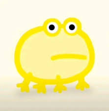 Black And Yellow Frog Animal Crossing Yellow Frog In 2020 Frog Pictures Peppa Pig Memes Cute Frogs