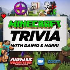 The creeper's shape was based on a mistake, but what was notch trying to make at the time? America From Home Minecraft Trivia Live On Zoom With Daimo Harri