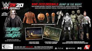 The full wwe 2k20 roster will feature a huge list of wwe superstars from all wwe brands, including raw, smackdown live, nxt, 205 live, women / divas and legends. Wwe 2k20 Originals Bump In The Night Now Available