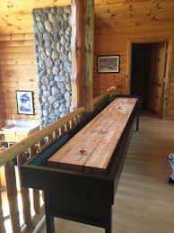 12 Foot Liberty Shuffleboard Table Shuffleboard Table Table Maple Cabinets