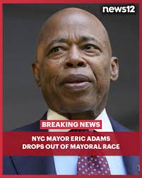 BREAKING NEWS: Eric Adams ends NYC mayoral campaign in video announcement.  News 12's Senior Political Reporter Tara Rosenblum first reported that he  made the decision two weeks ago. bit.ly/4nSZSkg