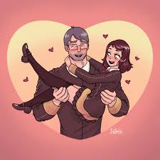 Becky Blackbell x Bazooka Bill Watkins (as teenagers) : rSpyxFamily