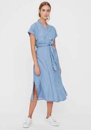 Retrive 5% off vero moda marquee collection 2019. Vero Moda Jeanskleid Vmsaga Online Kaufen Otto