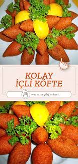 kolay icli kofte tarifi tarif defteri yemek tarifi yemek tarifleri yemek kofte