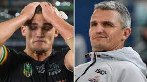 Nathan cleary was in the wars (photo by ian hitchcock/getty images).source:getty images. Nrl Nathan Cleary Shuns Penrith Panthers Captaincy Talk Under Father Ivan Cleary