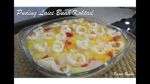 Kali ini nak kongsi resepi cream puff pulak. Resepi Puding Laici Buah Koktail Pasti Menyelerakan Youtube