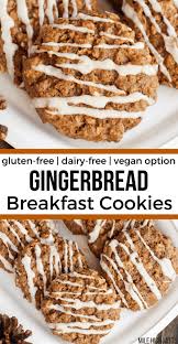 Gingerbread Breakfast Cookies Gluten Free Dairy Free Vegan Option Mile High Mitts Breakfast Cookies Gluten Free Breakfast Cookies Gluten Free Desserts