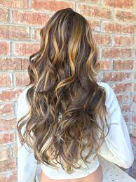 Chestnut Honey Blonde Balayage Human Hair Blend Multi Parting Lace Front Wig 22 Full Wigpaige Bella Brunette Hair Color Hair Color Balayage Blonde Hair Color