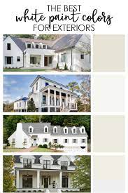Have french doors and trim matched with an opaque sample of the whitewash. The Best Exterior White Paint Colors Life On Virginia Street