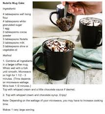 Best Mug Cakes Thewhoot Mug Recipes Nutella Recipes Nutella Mug Cake