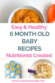 6 Month Old Healthy Baby Recipes Baby Food Recipes Baby Led Weaning Recipes Baby Led Weaning Recipes 6 Months