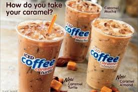 Dunkin donuts low calorie drinks. Caramel Swirl Coconut Iced Latte With Skim Milk S Dunkin Donuts Health And Nutrition Facts