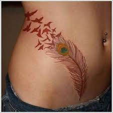 Feather With Birds Flying Away Tattoo Flying Birds Tattoo Ideas Birds Flying Away Tattoo September 2020 Feather Tattoo Design Feather Tattoos Feather Tattoo For Men