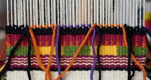 The tapestry stitch is also known as the gobelin stitch (pronounced like what hangs around with ghosts). Intro To Tapestry Class Slit Tapestry Technique