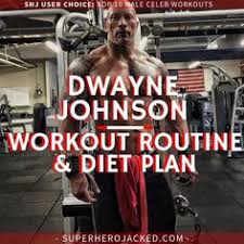 9 Best Dwayne Johnson Diet Plan Images The Rock Workout