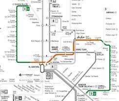 Link to selected place on the map; Mrt Kl Kuala Lumpur Backpacking Malaysia