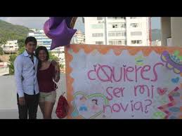 Quieres ser mi novia poster. Quieres Ser Mi Novia Cartel
