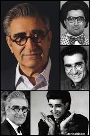 Happy Eugene Levy Best known as Mr. Levenstein in "American Pie", and the  crooked car salesman in "National Lampoon's Vacation". He is credited for  his appearance in Horror genre such as appearing