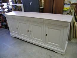 Meubles Salle A Manger Merisier Peints Gris Clair A Meauffe Dans La Manche Atelier De L Ebe Salle A Manger Merisier Meuble Salle A Manger Mobilier De Salon