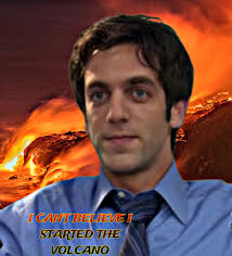 When Ryan threw the pita at the volcano 😂😂😂