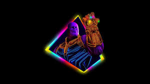 Night, music, the city, neon, background. Marvel Neon Wallpapers Wallpaper Cave