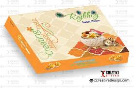 Sweet Box Design Or Mithai Box Designs Cdr File In 2020 Sweet Box Design Mithai Boxes Sweet Box