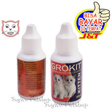 Vitamin Anak Kucing Kecil Lemas Kurus Susah Makan Kitten Grokit Shopee Indonesia