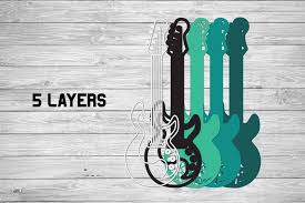 Download Layered Guitar Mandala Svg Free Project Free Layered Svg Files