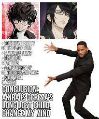 Akira Kurusu Ren Amamiya Bayonetta Cereza Persona 5 X Bayonetta Smash Bros Funny Persona 5 Memes Persona 5