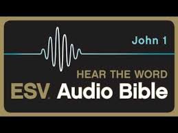 Esv Audio Bible Gospel Of John Chapter 1 Youtube Audio Bible Inspirational Words Bible Psalms
