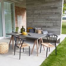 Chaise De Jardin Glazin Lot De 2 Noir La Redoute Interieurs La Redoute Avec Images Table De Jardin Chaise De Jardin