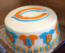 Chicago Bears Baby Shower Cake Bear Baby Shower Cake Baby Bear Baby Shower Baby Shower Cakes