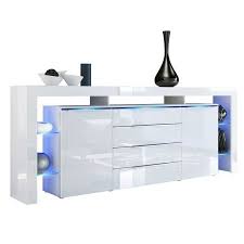 sideboard lima nova v2 mit regalaufbau glaselemente side board sideboard hochglanz