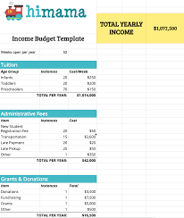 How To Manage Your Child Care Center Budget With Free Template