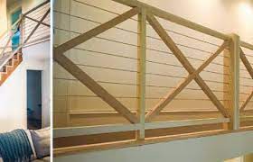 Wood is quite possibly the most flexible of all materials used to bring your stair railing ideas to life. Modern Inspiration Custom Cable Railing Systems Southern Staircase Artistic Stairs