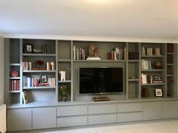 Bespoke Media Unit In Wandsworth Living Room Wall Units Living Room Tv Unit Living Room Tv Wall
