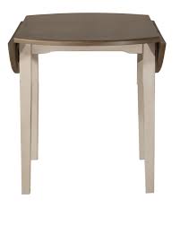 clarion round drop leaf dining table