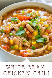White Bean Chicken Chili Recipe Chicken Chili Recipe Chilli Recipes White Bean Chicken Chili